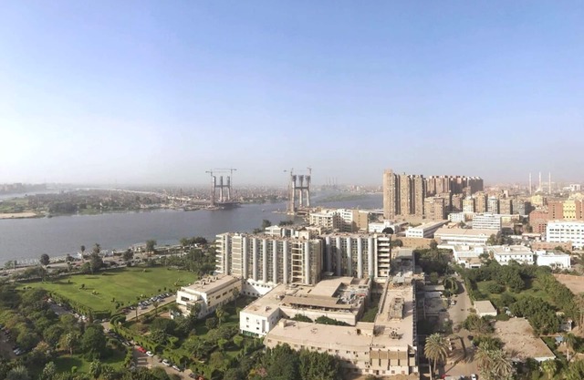 Top of Cairo's Sky a very rare view you'll never see something like this before.
