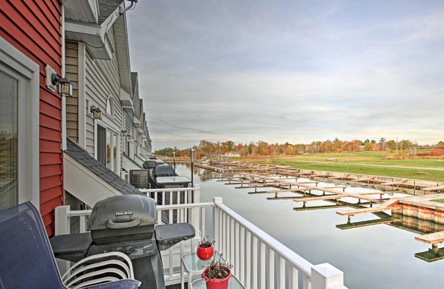 Townhome with Attached Boathouse on Alexandria Bay!