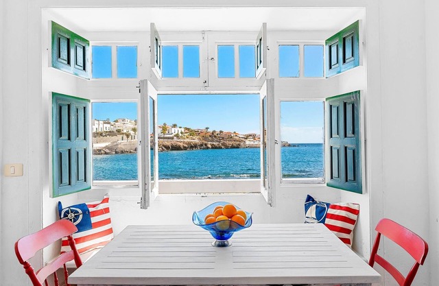 Traditional Canary beach house