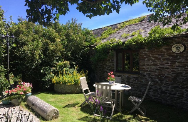 Treveglos Barn, on the coast road close to Harlyn Bay and Padstow.