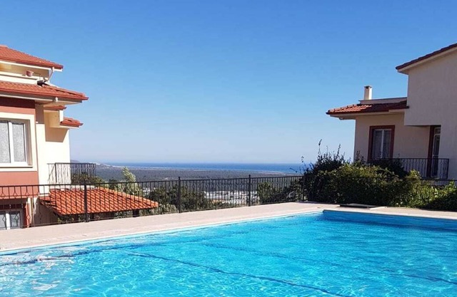 Triplex villa with pool in nature