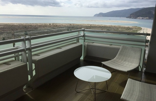 TROIA, Sea view, indoor and outdoor pools, feet in the hot sand