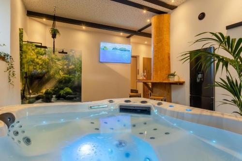 Tropical Wellness Suite I Sauna I Whirlpool I Hot Tub I TV I BBQ