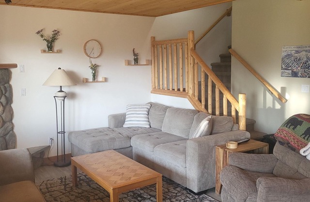 True Ski In- Ski Out Condo. Family oriented space inside and out!