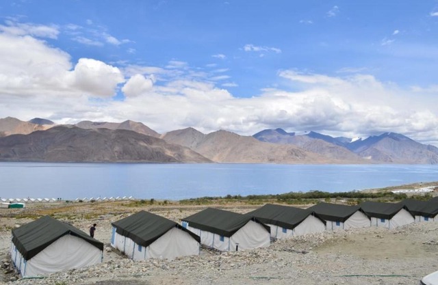 Tso Camp Man Pangong Lake