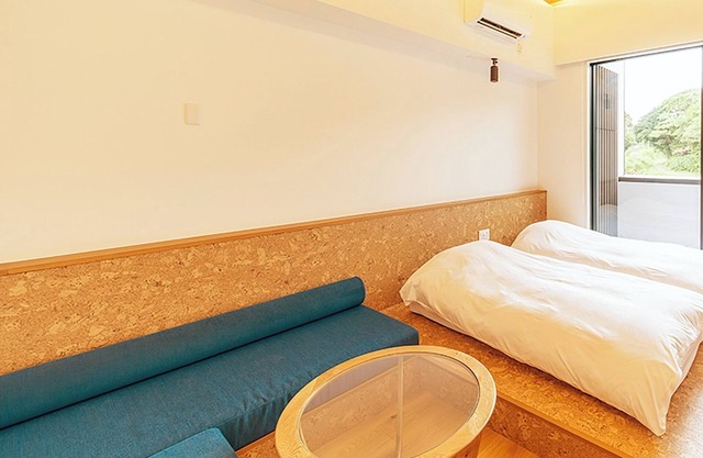 Twin room with bathroom 2F/Oshimagun Kagoshima