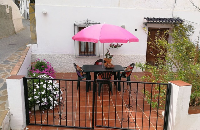 Typical Andalusian house in village in the mountains of Malaga, 15 km from the beach.