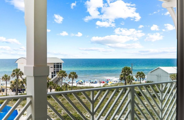 Ultimate Getaway with Gulf Views, Private Covered Pool, Elevator, & En-Suites