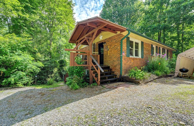Unique & Artsy Cabin w/Blue Ridge Mountain Views!