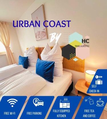 Urban Coast - zentral - komfortabel - gemütlich - free parking