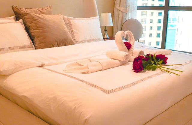 Usmans Brand New 3 Bedroom JBR Walk ALL Rooms Sea View 2 Balconies