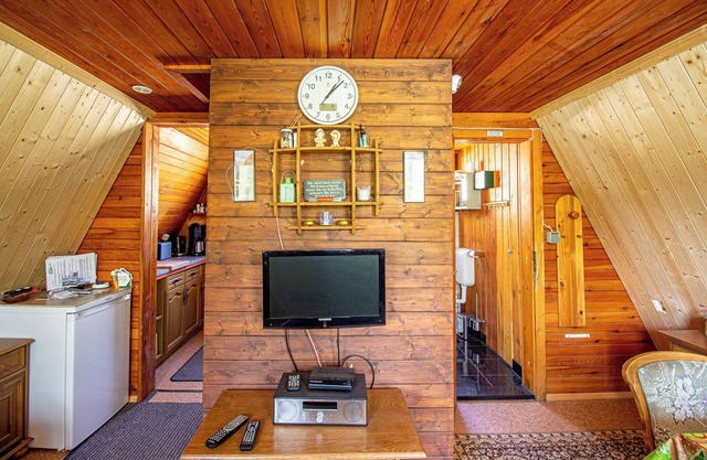 Vacation Home "Finnhütte 9" with Balcony, Private Terrace & Wi-Fi