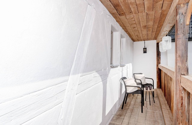 Vacation apartment (130sqm) over two floors with balcony