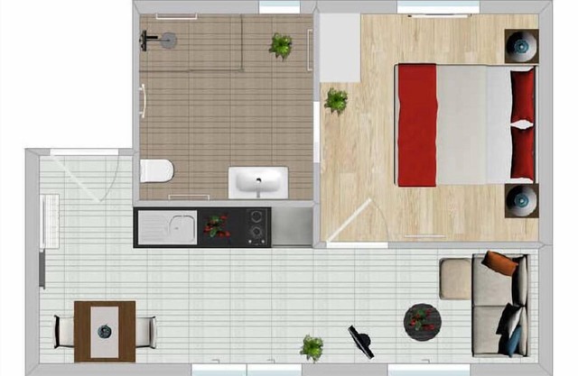 Vacation apartment/apartment for 2 guests with 35m² in Harthausen (166703)