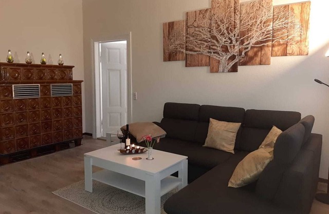 Vacation apartment aft deck