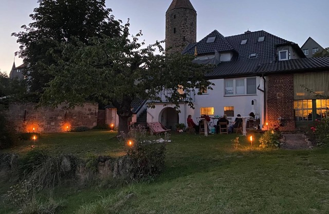 Vacation apartment Regilturm in the heart of Fritzlar with balcony and garden use 1-5P