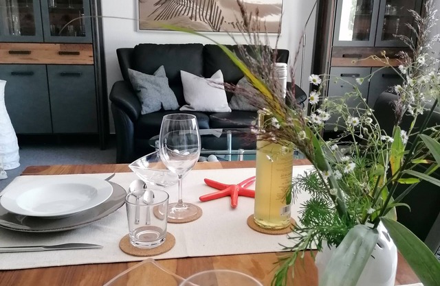 Vacation apartment with lake access in the Mecklenburg Switzerland Nature Park