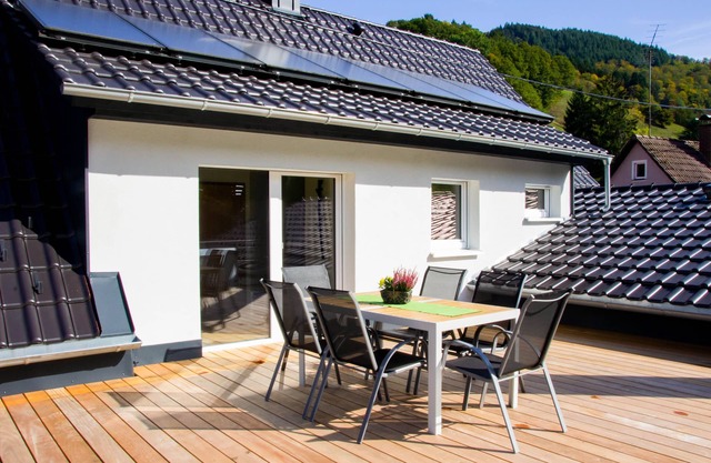 Vacation apartment with large roof terrace in Münstertal in the Black Forest