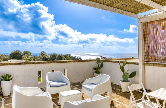 Vacation Home "Novaglie Mon Amour" with Sea View, 2 Private Terraces & Wi-Fi