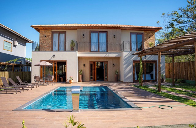 Vacation home with private pool and large garden - Canto do Bem-te-vi