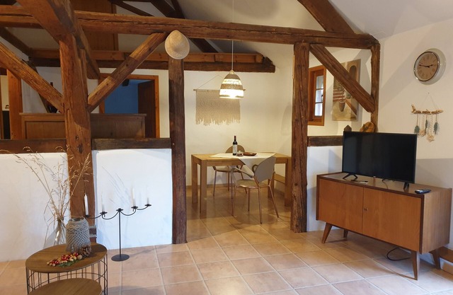 Vacation in a half-timbered house