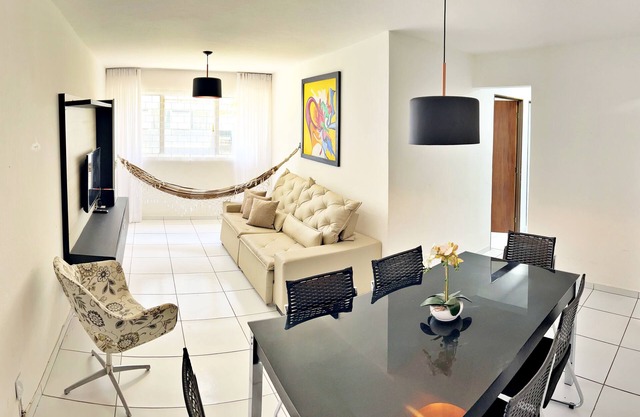 Vacation - Jardim Tropical Condominium - apt. 102 with 3/4 bedrooms and air conditioning