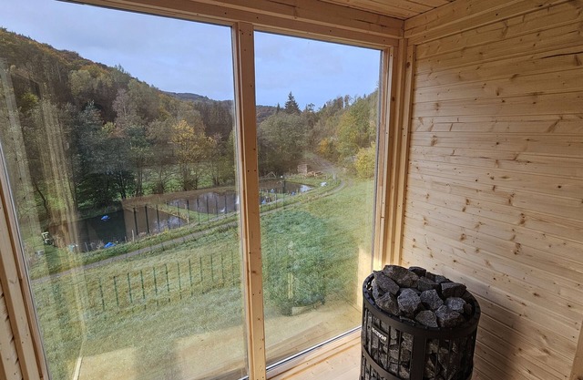 Valley chalet with sauna and mountain views