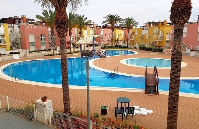 Vera-Playa Apt 1 bedroom 1-4 Guests Beach at 50m Wi-Fi Terrace Parking