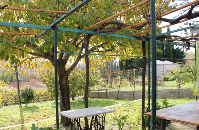 Very nice little house with large garden with barbecue