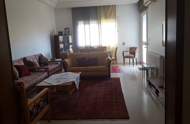 Very well equipped apartment, 2 bedrooms, living room, guarded parking