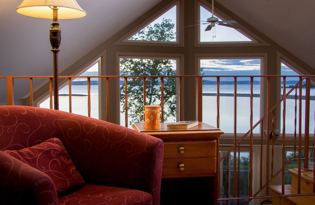 Victorian ocean front cottage on the shores of the highest tides in the world.