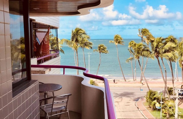 View to the sea in Ponta Verde