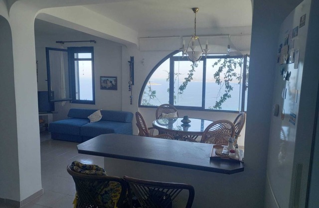 View with Greek islands