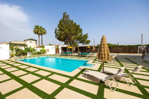 Villa única con piscina, perfecta para familias