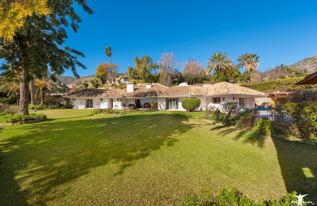 Villa and guest house with outstanding sea views extensive gardens and huge pool