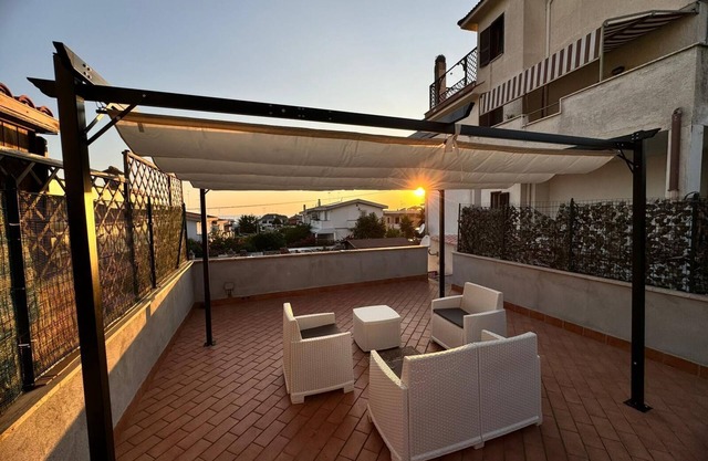 Villa Anzio Marechiaro near the beaches of Anzio terrace relax sea view