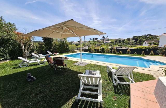 Villa de Charme 200 M2, Grande Piscine, Sesimbra, 4 Chambres, 1800 M2 de Jardin