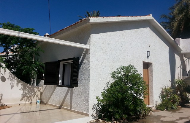 Villa directly on the beach in the coastal town of Denia sore beautiful