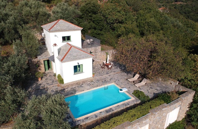 Villa Erato-Panoramic view-private swimming pool