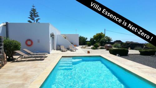 Villa Essence - a unique detached villa with A-C, heated private pool, hottub, gardens, patios and stunning views!