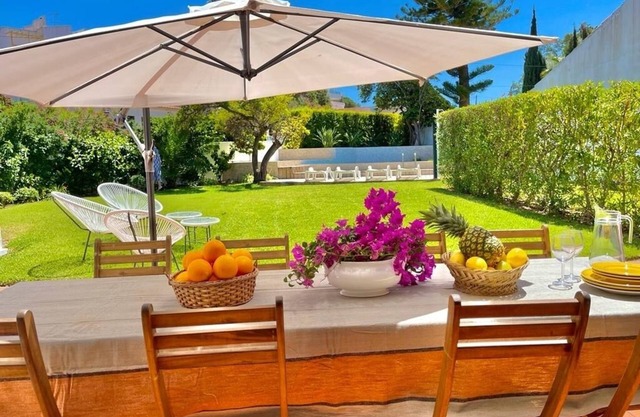 Villa Falésia beach V -5min walk to beach-air conditioning-jardin piscine privée