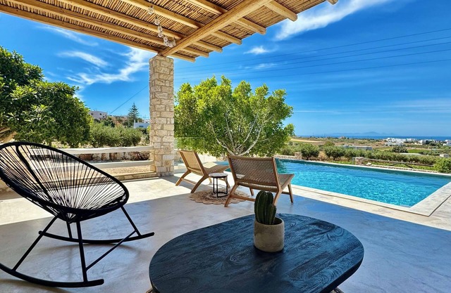 Villa Giorgianna - near Aliki beach with pool