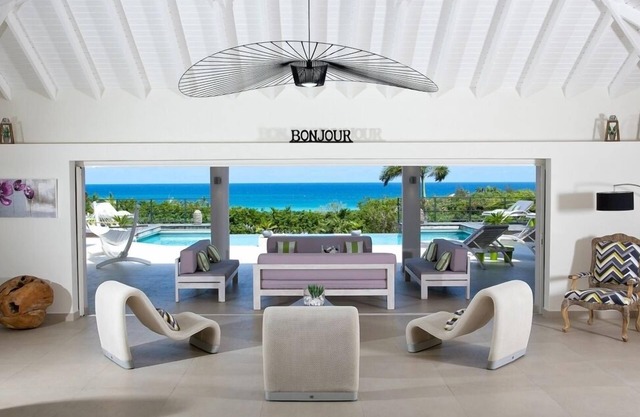 Villa Giselle | Ocean View - Located in Exquisite Terres Basses with Private Pool