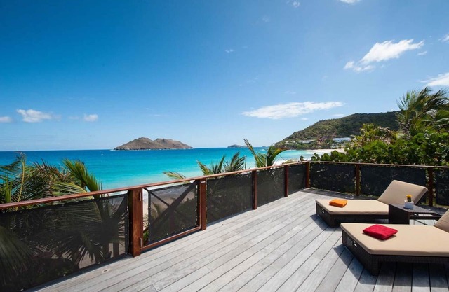 Villa Micela - Two Bedroom Beachfront Villa With Pool - St Barts Flamands Beach