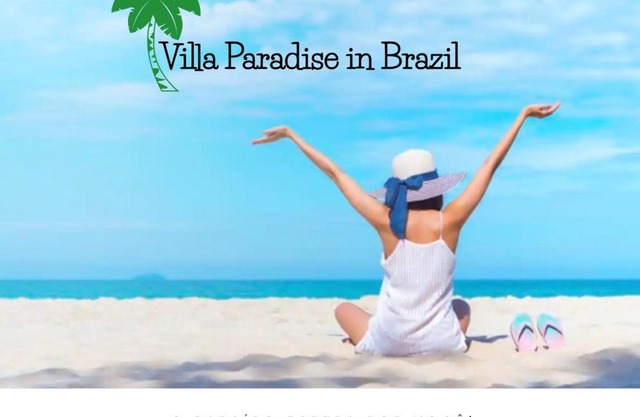 Villa Paradise in Brazil - Praia de Guaratiba Prado-BA