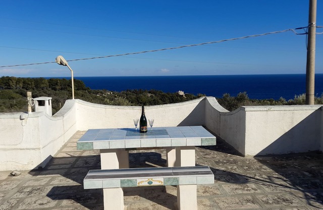 VILLA SALENTO2 SEA VIEW SURROUNDED BY NATURE WITH PANORAMIC TERRACE