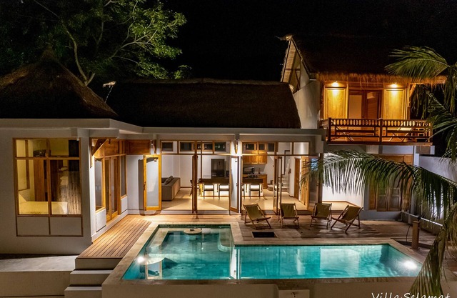 Villa Selamat. Private villa. Gili Trawangan Indonesia.