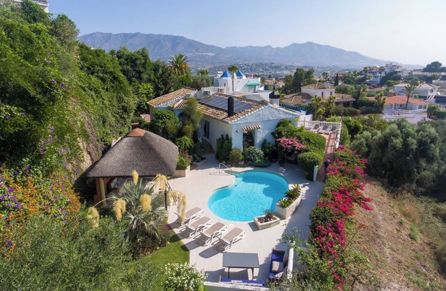 Villa with heatable saltwater pool, set in totally private and stunning gardens.