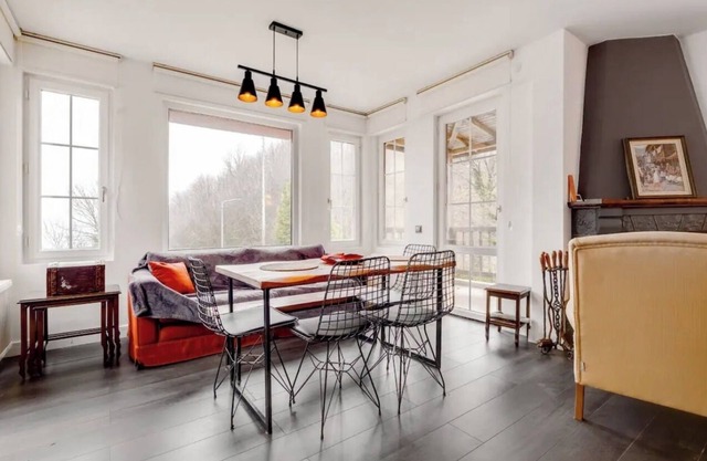 Villa with nature and lake view