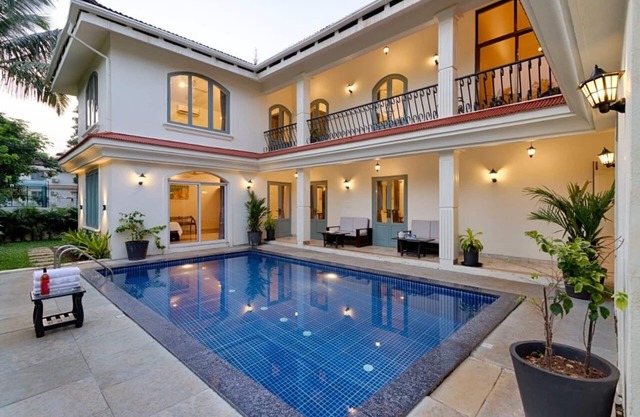 Villa Zarafet private pool Anjuna-Vagator